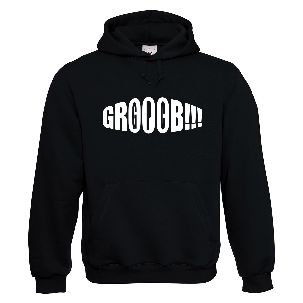 Bild von GROOOB - HOODY [schwarz]