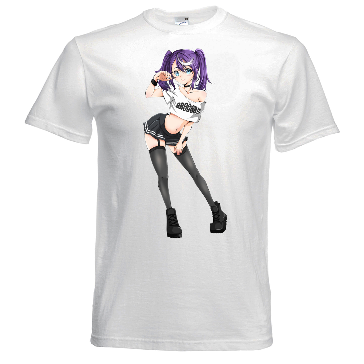 Bild von MANGA GIRL - SHIRT [weiß]