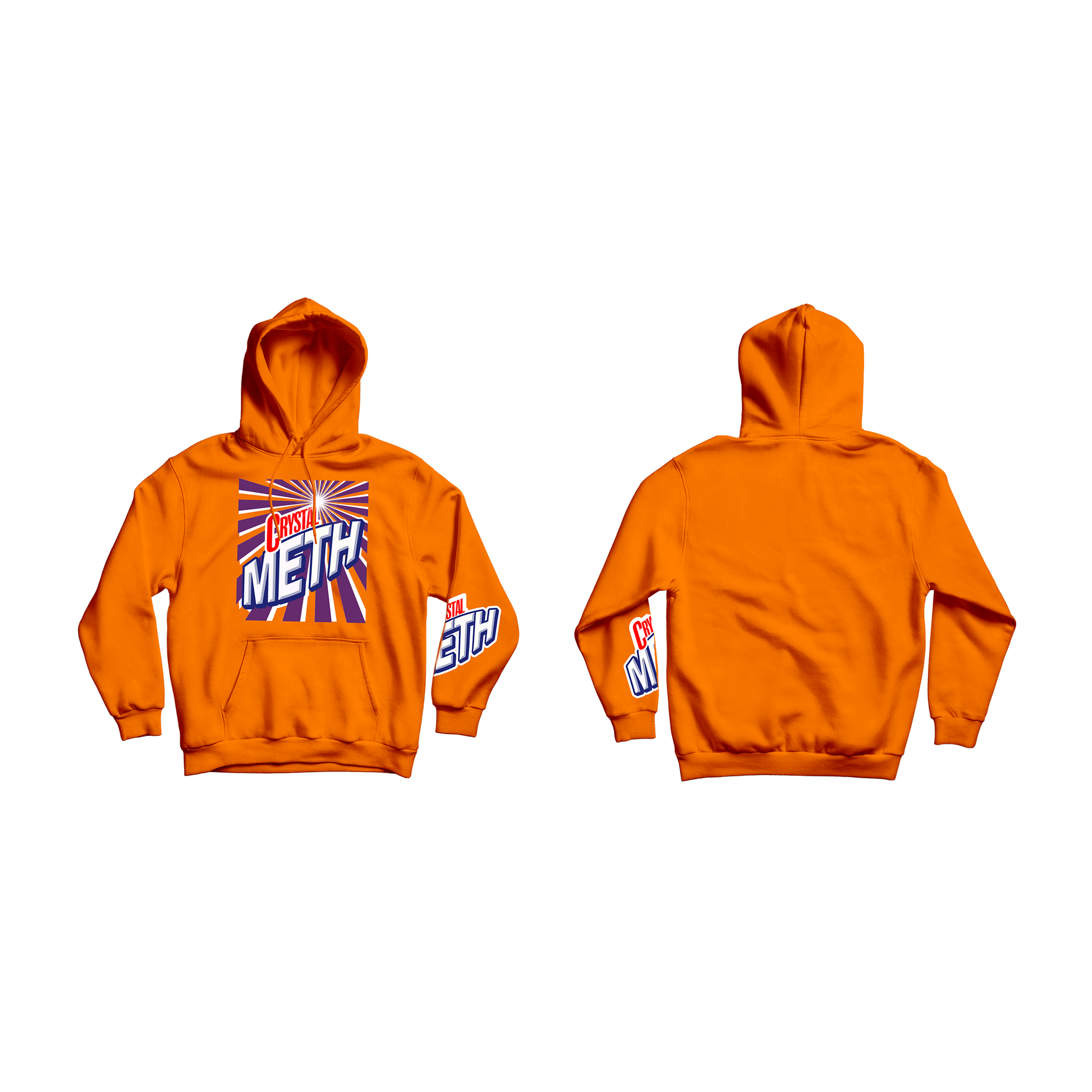 Bild von CRYSTAL METH - HOODY [orange]